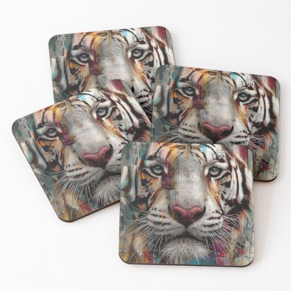 Item preview, Tiger in urban art style designed and sold by drizzd.