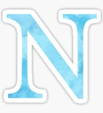 Sky Watercolor Ν Sticker