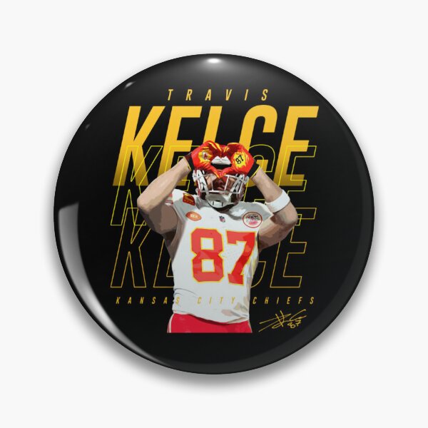 Item preview, Travis Kelce Heart Sign Kansas City Chiefs designed and sold by jadefujiwara.