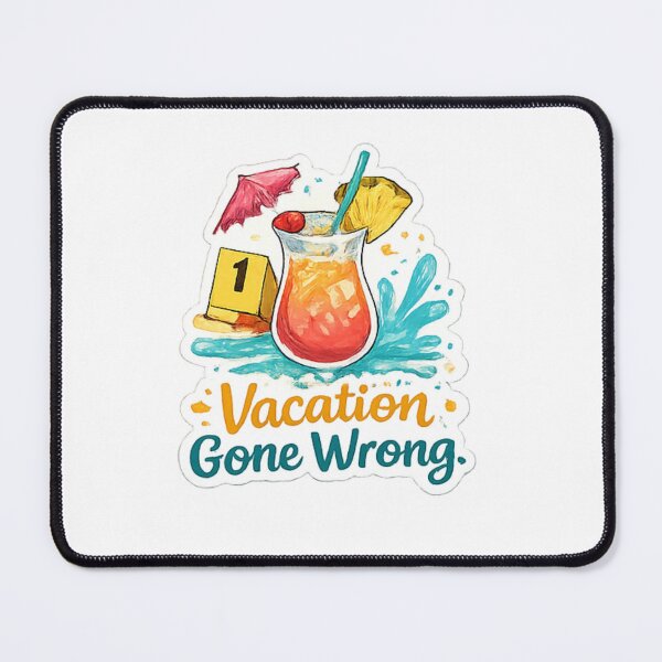 Item preview, Vacation Gone Wrong designed and sold by ouatisworld.