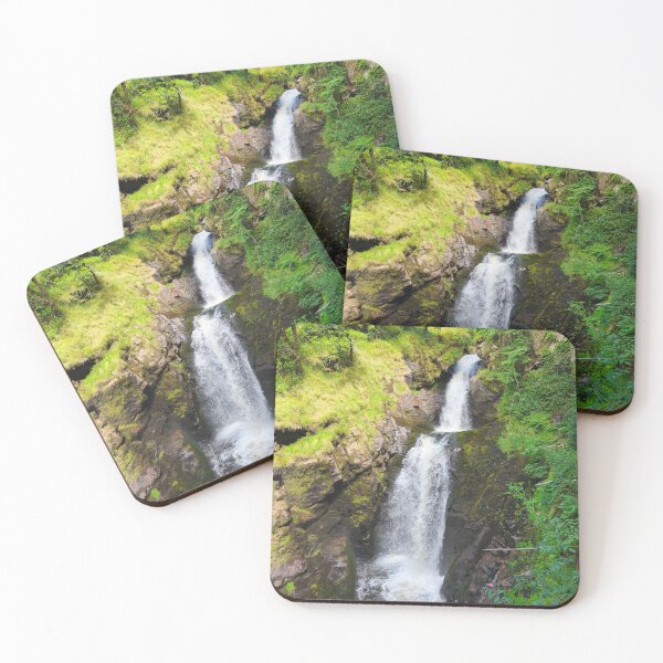 Item preview, Cascading Serenity: Authentic Waterfall in Gimel-les-Cascades designed and sold by Kainicram.