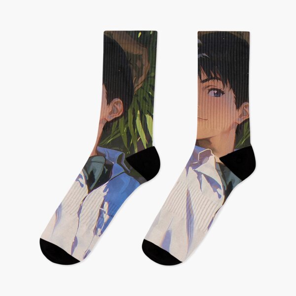 Item preview, Shinji Ikari Neon Genesis Evangelion Summer Light Quiet Introspective Mood designed and sold by SuperTeamCanada.