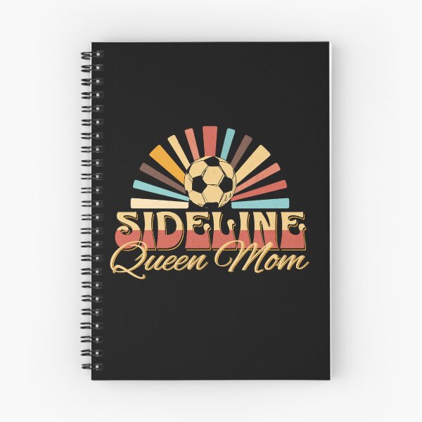 Item preview, Sideline Queen Mom Soccer Design Sunset Retro Soccer Mom Gift for Game Day designed and sold by Winarrts.
