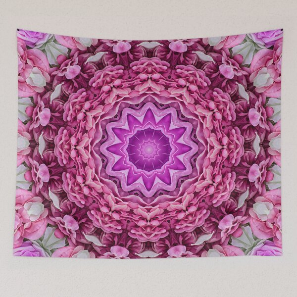 Item preview, Crete Fish Flowers_Pink designed and sold by Carol Nussbaum.