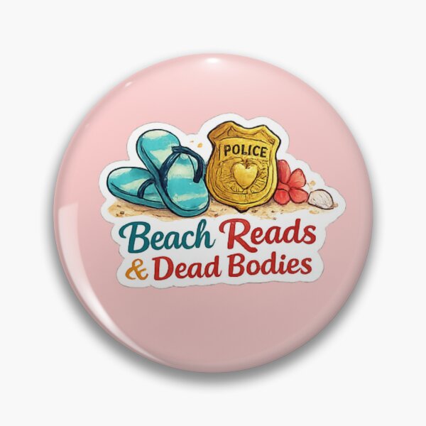 Item preview, Beach Reads & Dead Bodies designed and sold by ouatisworld.