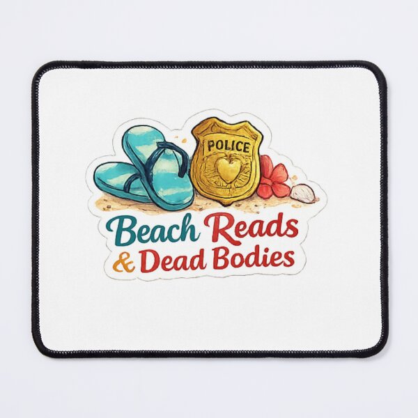 Item preview, Beach Reads & Dead Bodies designed and sold by ouatisworld.