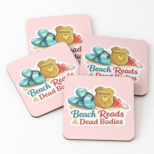 Item preview, Beach Reads & Dead Bodies designed and sold by ouatisworld.