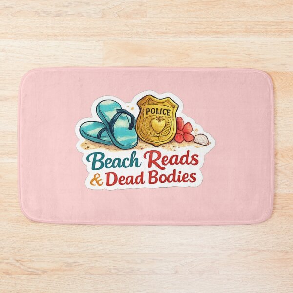 Item preview, Beach Reads & Dead Bodies designed and sold by ouatisworld.