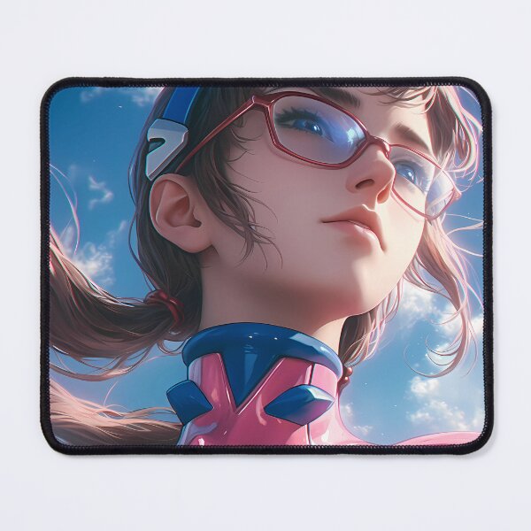 Item preview, Mari Illustrious Neon Genesis Evangelion Pink Pilot Suit Blue Sky Glow designed and sold by SuperTeamCanada.