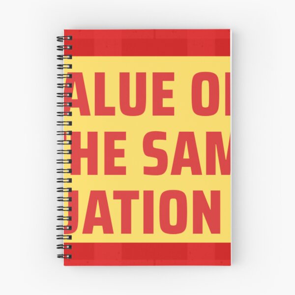 Item preview, When the Equation Changes the Value of X Changes – Math Breakup Quote Sticker designed and sold by Softspirits.