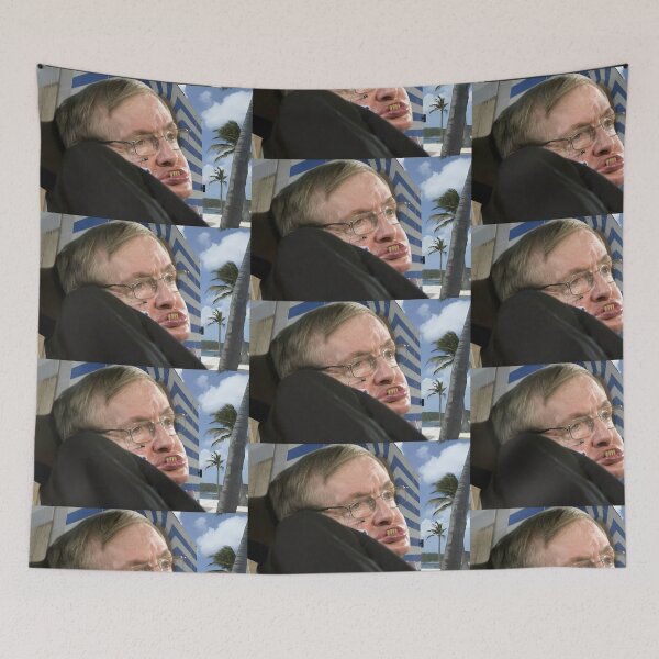 Item preview, Stephen Hawking On The Island  designed and sold by ToadfreakMcGee123.