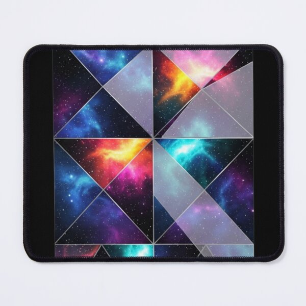Item preview, Low Poly Nebula Galaxy - Sci-Fi Geometric Art designed and sold by Dzblack.