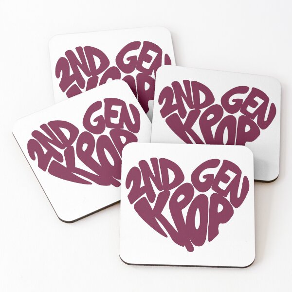 Item preview, 2nd Gen Kpop Heart Burgundy designed and sold by PNWBeePhotos.
