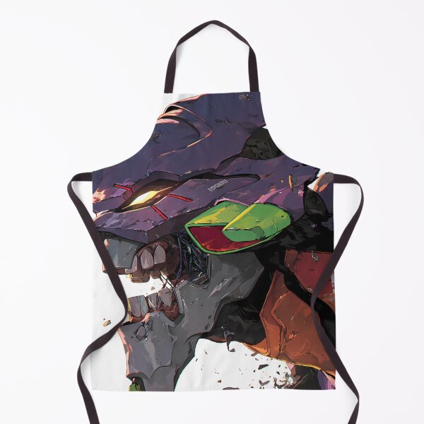 Item preview, Unit 01 Neon Genesis Evangelion Mecha Closeup Neon Armor Impact Energy designed and sold by SuperTeamCanada.