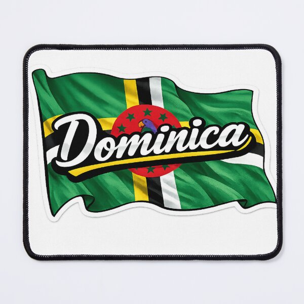 Item preview, Dominica Flag – Waving Dominican National Pride Design designed and sold by GarnerSupplyCo.
