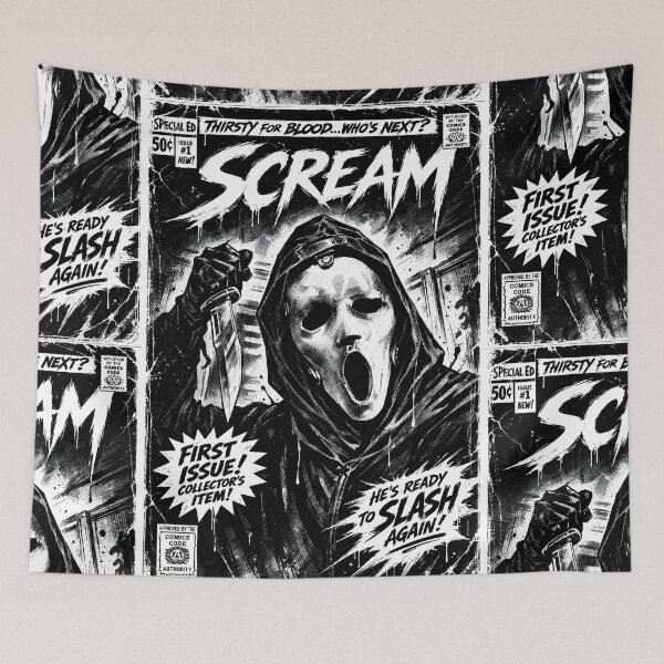 Item preview, SCREAM GHOSTFACE TV SHOW Comic COVER MTV designed and sold by Campbell0395.