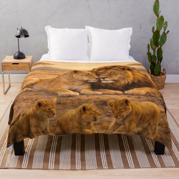 Item preview, Lion family - mom, dad and cubs. designed and sold by XenialitySIA.