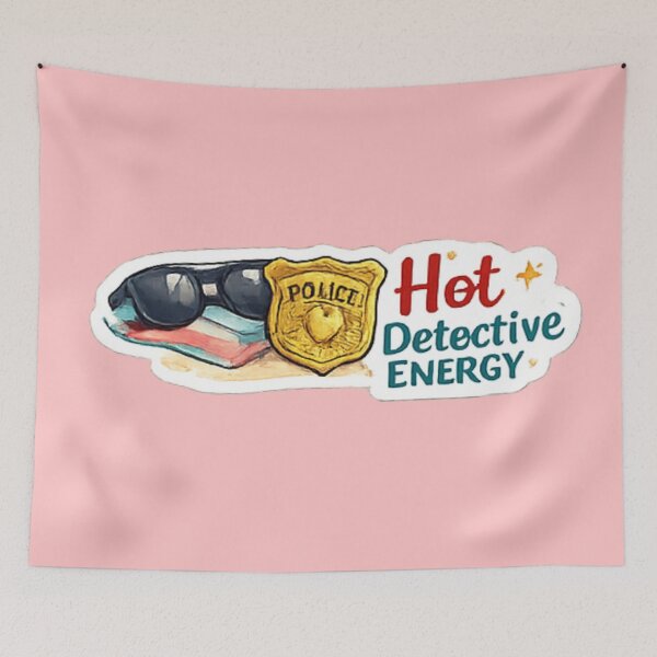 Item preview, Hot Detective Energy designed and sold by ouatisworld.