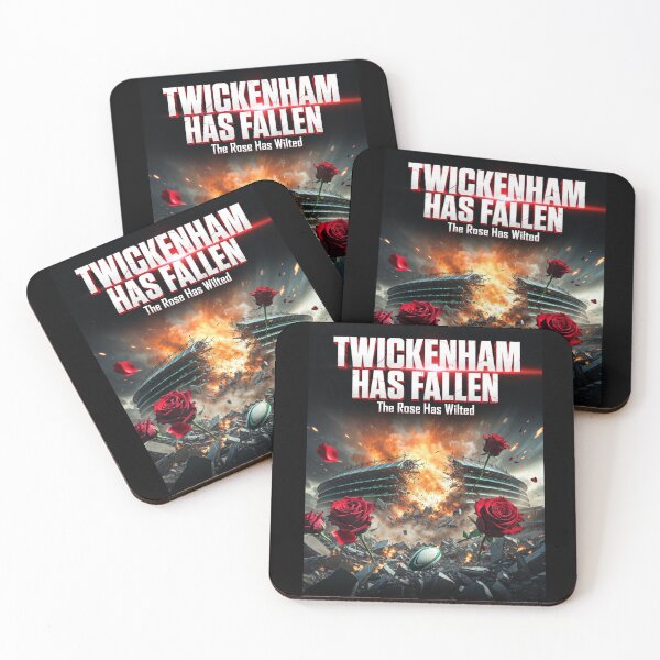 Item preview, Twickenham Has Fallen The Rose Has Wilted | English Rugby Movie Poster Art designed and sold by REAL IRISH GIFTS.