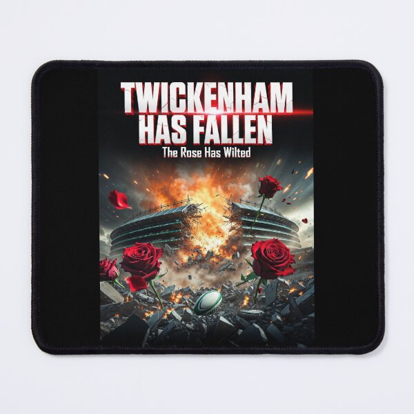Item preview, Twickenham Has Fallen The Rose Has Wilted | English Rugby Movie Poster Art designed and sold by REAL IRISH GIFTS.