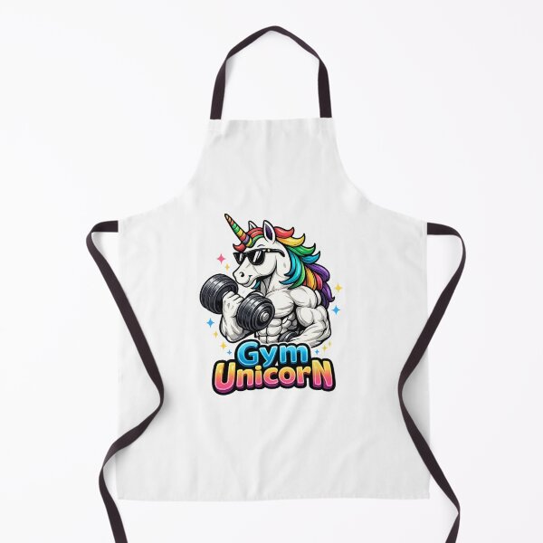 Artikelvorschau, Gym Unicorn – Funny Strong Unicorn Weightlifting Cartoon entworfen und verkauft von UnglaublichGut.