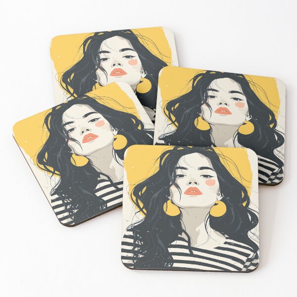 Item preview, Minimalist Yellow Sunrise designed and sold by Retro Type.