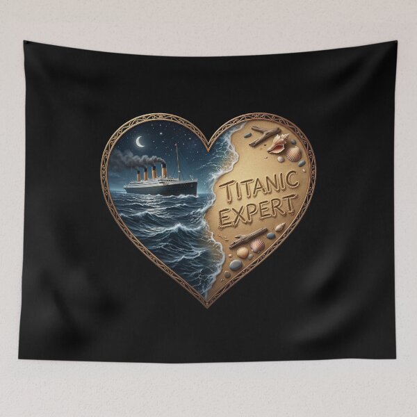 Item preview, Titanic Expert - RMS Titanic specialist enthusiast lover fan designed and sold by NewRedLady.