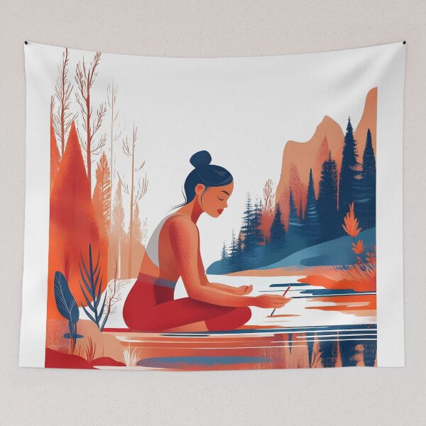 Item preview, Zen, Yoga, Meditation, mindfullness, Spiritual. designed and sold by Shoot-The-Moon.