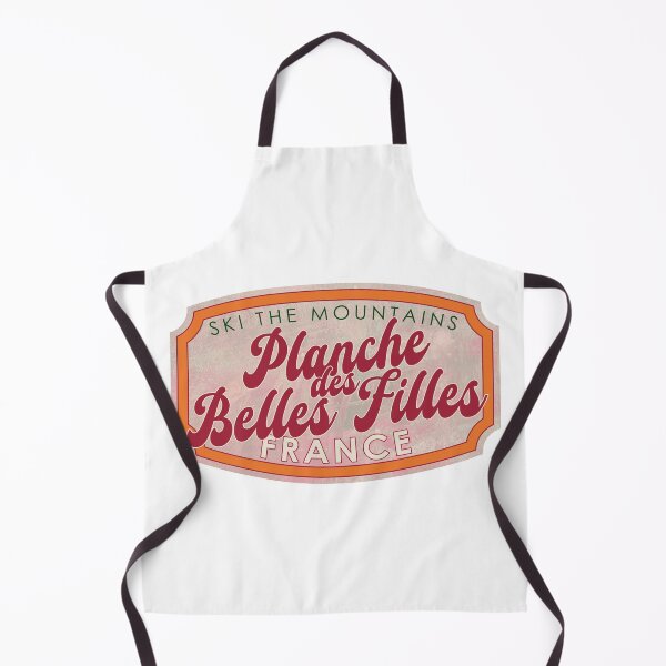 Item preview, Planche des Belles Filles, France, Ski, textured skiing badge designed and sold by Wanderful-roads.