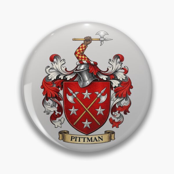 Item preview, The Pittman Family Coat of Arms designed and sold by BagTown Clans.