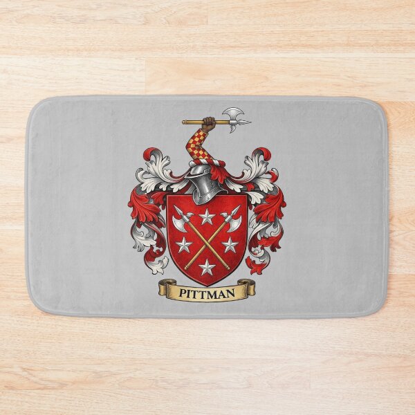 Item preview, The Pittman Family Coat of Arms designed and sold by BagTown Clans.