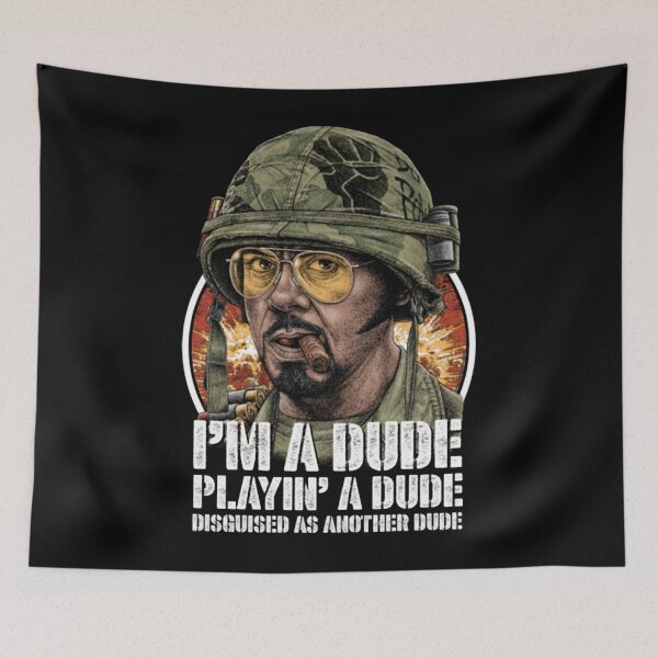 Item preview, Tropic Thunder, Kirk Lazarus, Cult Classic Im A Dude Playin' A Dude Disguised As Another Dude designed and sold by Blake Hampton.