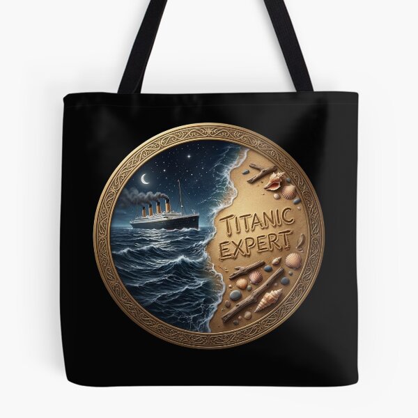 Item preview, Titanic Expert Badge - RMS Titanic specialist enthusiast lover fan designed and sold by NewRedLady.