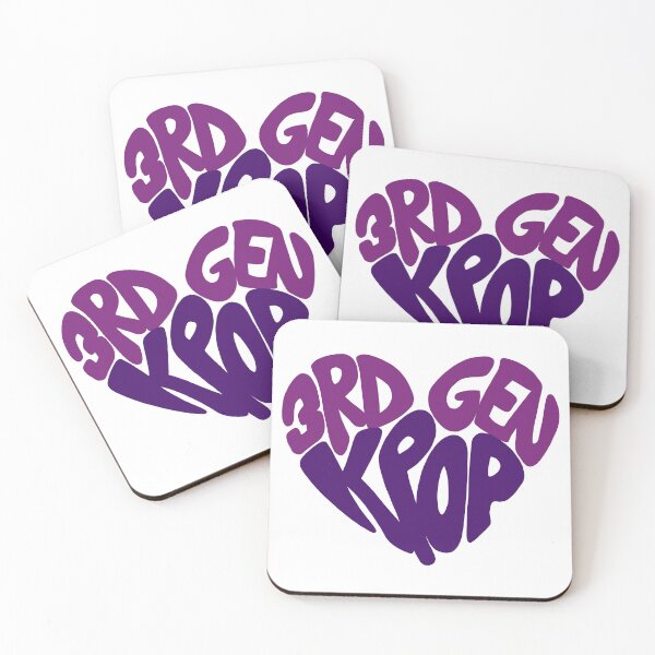 Item preview, 3rd Gen Kpop Heart Purple Violet designed and sold by PNWBeePhotos.