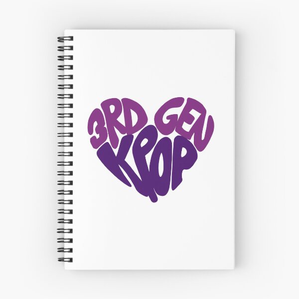 Item preview, 3rd Gen Kpop Heart Purple Violet designed and sold by PNWBeePhotos.