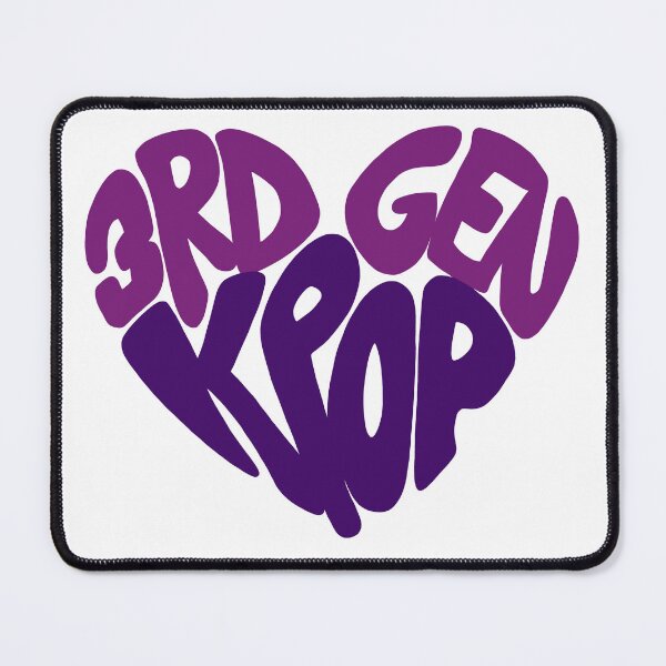 Item preview, 3rd Gen Kpop Heart Purple Violet designed and sold by PNWBeePhotos.