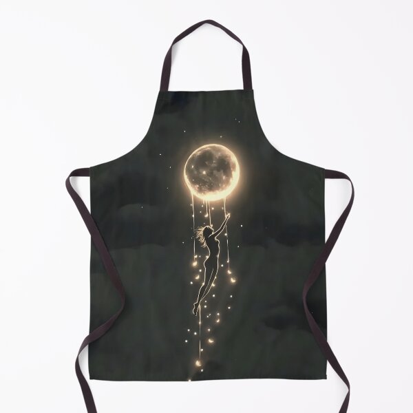 Item preview, Lunar Lover. The Moon and Stars. designed and sold by Shoot-The-Moon.