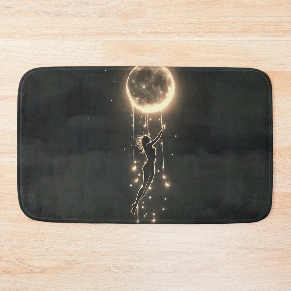 Item preview, Lunar Lover. The Moon and Stars. designed and sold by Shoot-The-Moon.