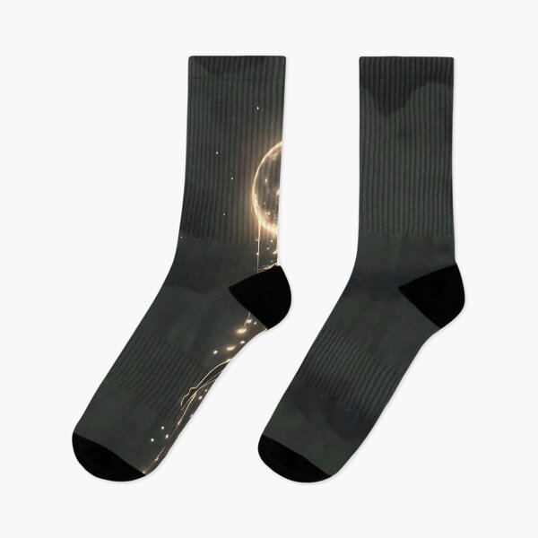 Item preview, Lunar Lover. The Moon and Stars. designed and sold by Shoot-The-Moon.