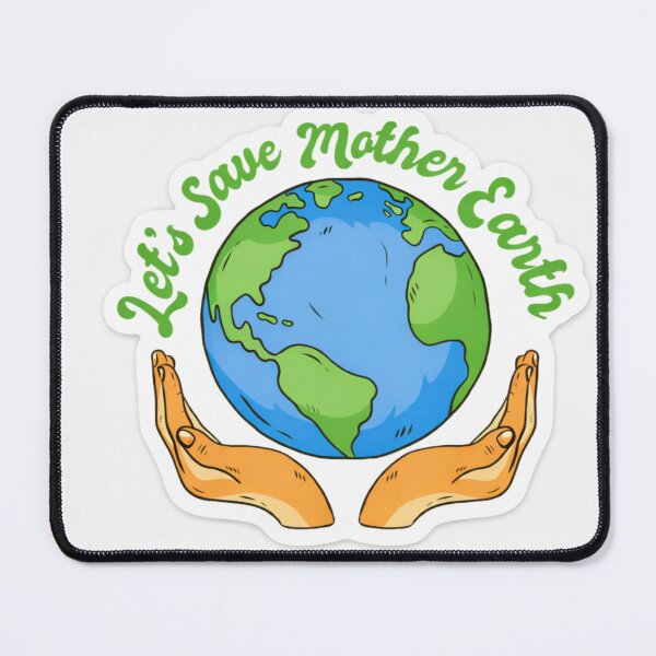 Item preview, Let’s Save Mother Earth Sticker | Earth Day Environmental Protection Design designed and sold by Hustlewear0001.
