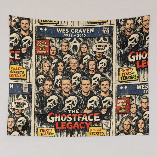 Item preview, SCREAM GHOSTFACE UNMASKED LEGACY COVER  designed and sold by Campbell0395.