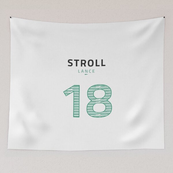 Item preview, Lance STROLL - Formula 1 Aston Martin - Numéro 18 designed and sold by Cgraphy.