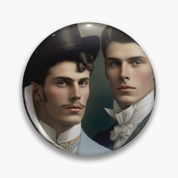 Item preview, Vintage Gay Male Couple designed and sold by Shoot-The-Moon.