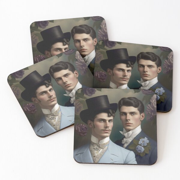 Item preview, Vintage Gay Male Couple designed and sold by Shoot-The-Moon.