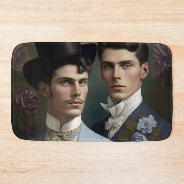 Item preview, Vintage Gay Male Couple designed and sold by Shoot-The-Moon.
