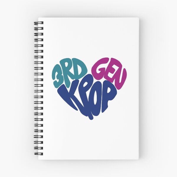 Item preview, 3rd Gen Kpop Heart Teal Blue Purple designed and sold by PNWBeePhotos.