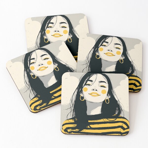 Item preview, The Pastel Canvas Woman designed and sold by Retro Type.