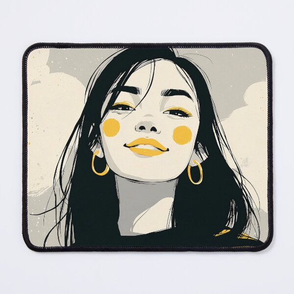 Item preview, The Pastel Canvas Woman designed and sold by Retro Type.