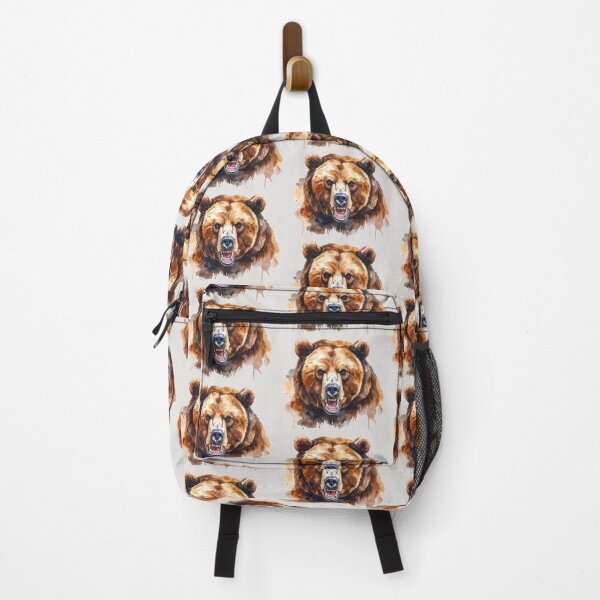 Item preview, King of the forests, fierce grizzly designed and sold by LiskoDesign.