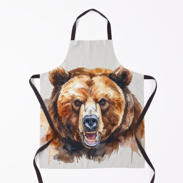 Item preview, King of the forests, fierce grizzly designed and sold by LiskoDesign.